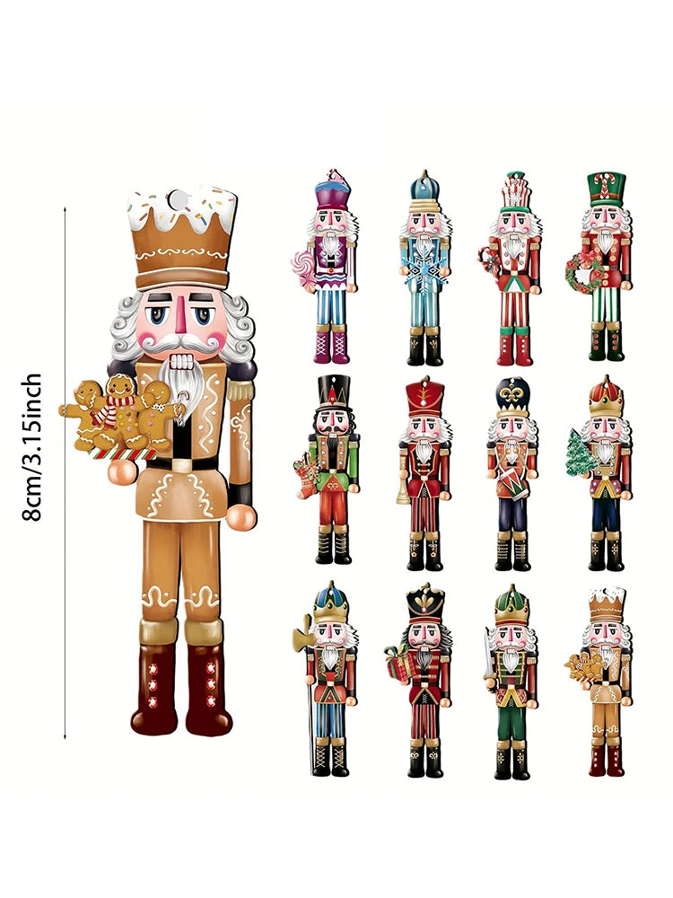 Bring Holiday Magic Home with Our Festive Nutcracker Set! 🎄✨12PCS
