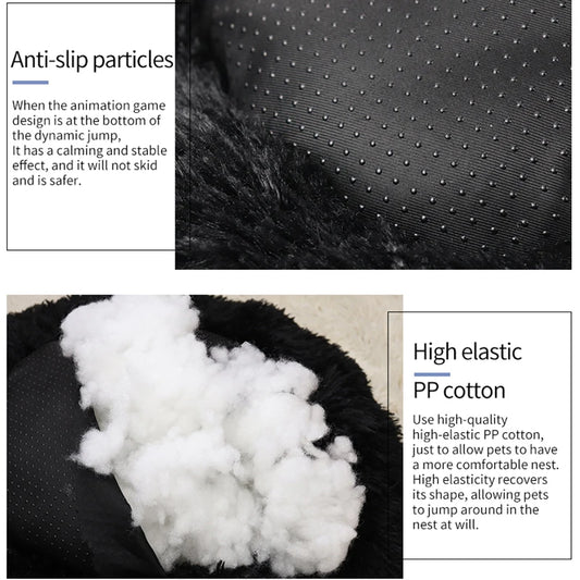 🐾 CozyDream™ Heated Plush Pet Bed – The Ultimate Comfort Haven for Your Furry Friend! 💤