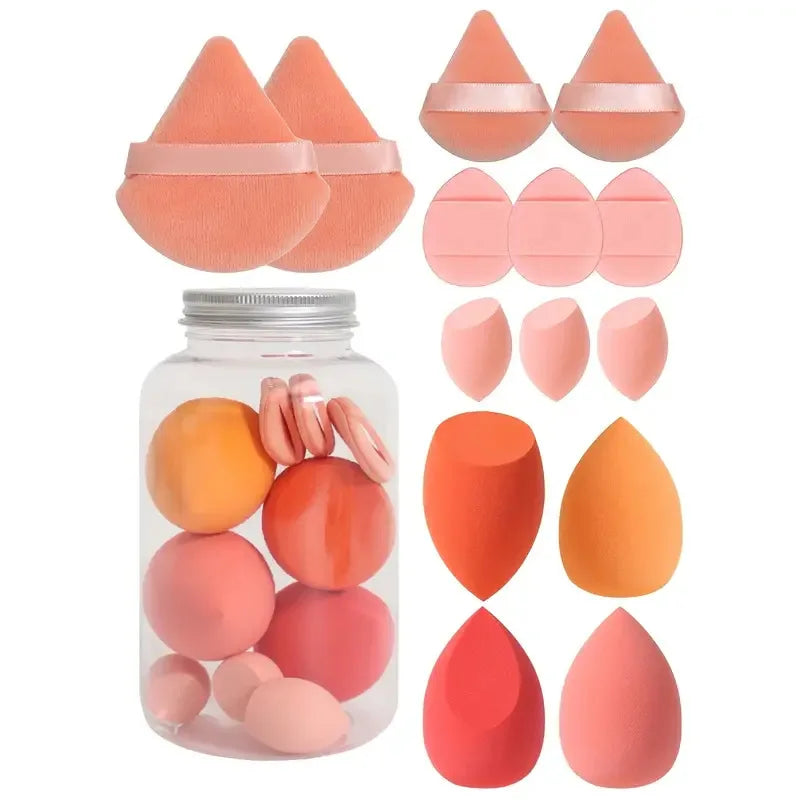 ✨14-Piece Makeup Sponge Set – Flawless Blend!✨