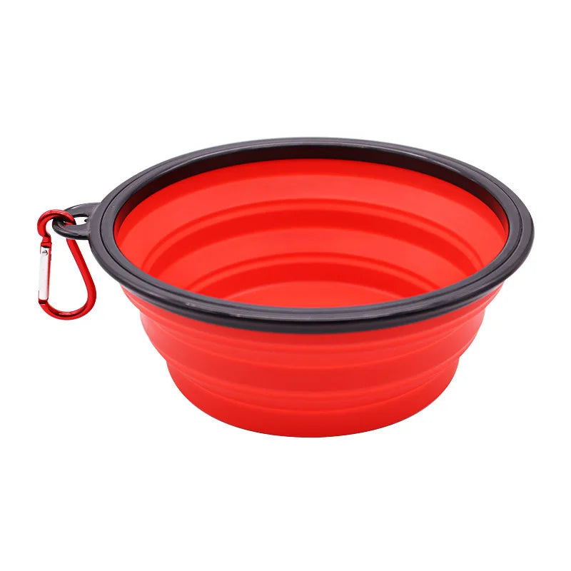 🐶Folding Portable Silicone Dog Feeder Bowl 🐱