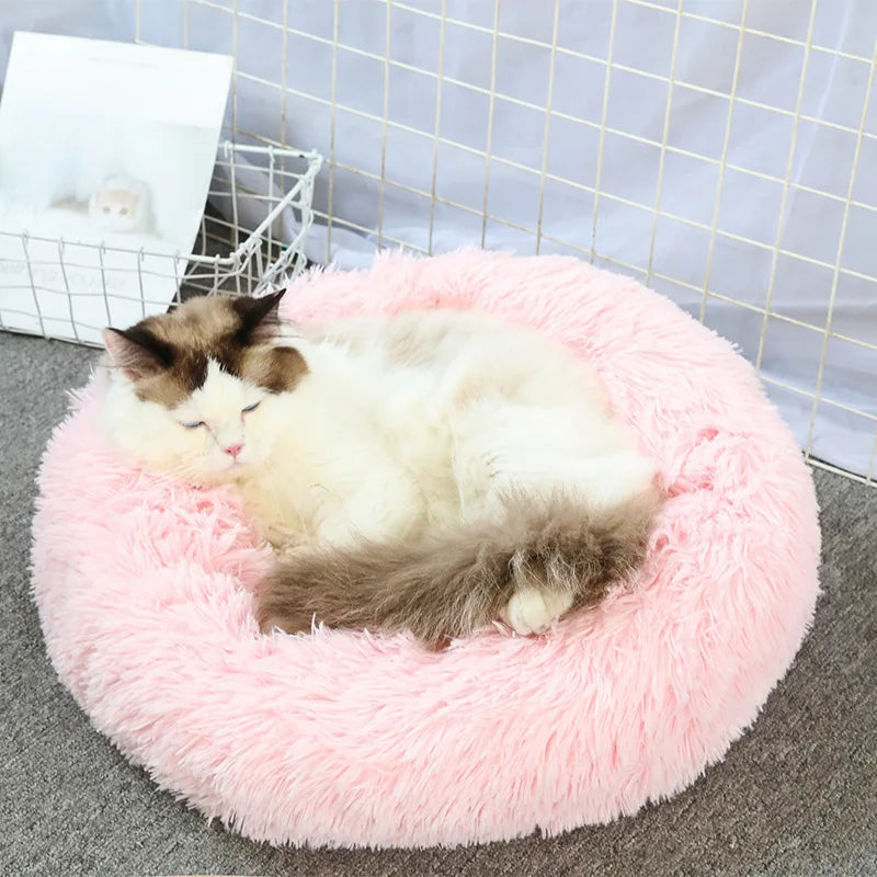 🐾 CozyDream™ Heated Plush Pet Bed – The Ultimate Comfort Haven for Your Furry Friend! 💤