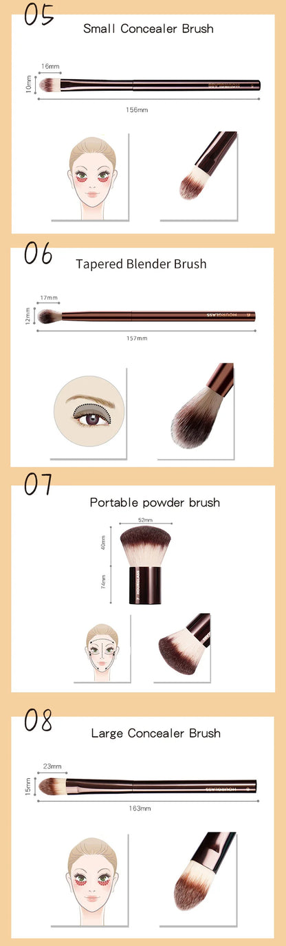 Hourglass Luxe All-in-One Makeup Brushes