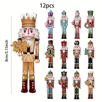 Bring Holiday Magic Home with Our Festive Nutcracker Set! 🎄✨12PCS