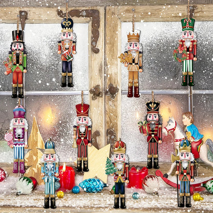 Bring Holiday Magic Home with Our Festive Nutcracker Set! 🎄✨12PCS