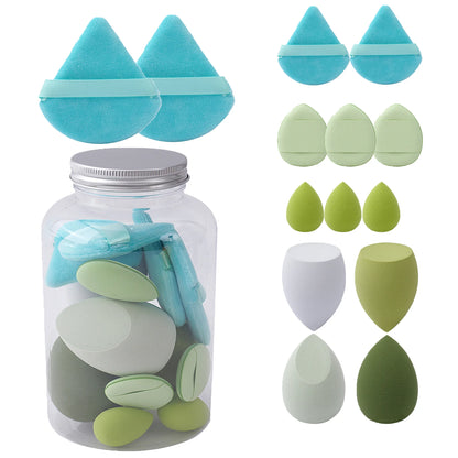 ✨14-Piece Makeup Sponge Set – Flawless Blend!✨