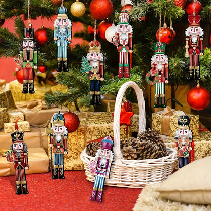 Bring Holiday Magic Home with Our Festive Nutcracker Set! 🎄✨12PCS