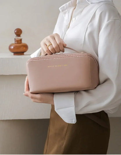 ✨Luxury Makeup & Travel Organizer Bag – Effortless Beauty On the Go!✨