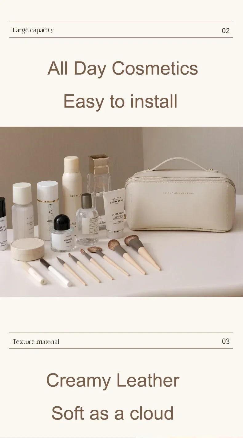 ✨Luxury Makeup & Travel Organizer Bag – Effortless Beauty On the Go!✨