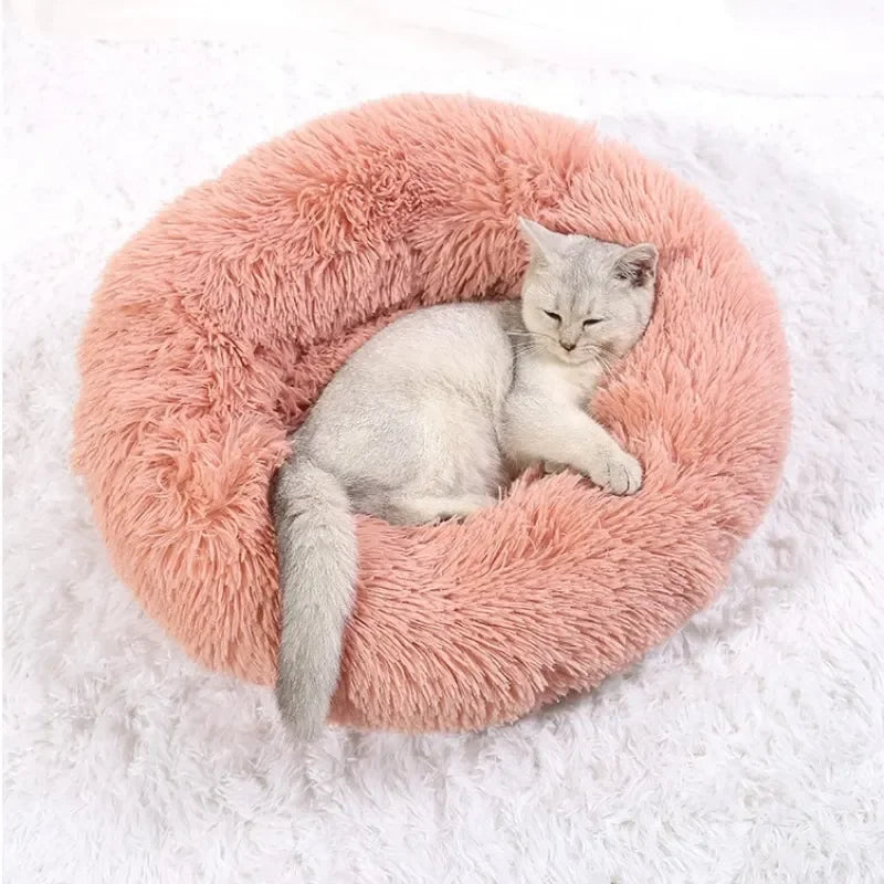 🐾 CozyDream™ Heated Plush Pet Bed – The Ultimate Comfort Haven for Your Furry Friend! 💤