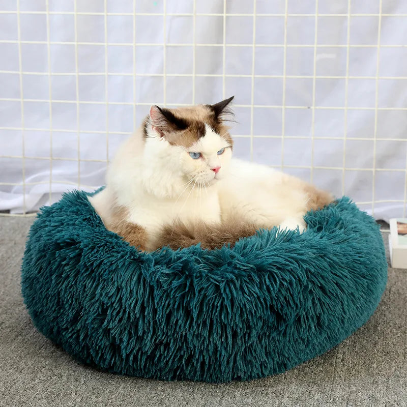 🐾 CozyDream™ Heated Plush Pet Bed – The Ultimate Comfort Haven for Your Furry Friend! 💤