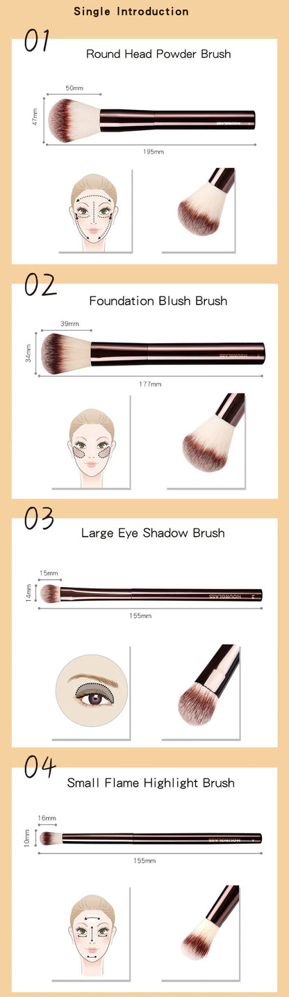 Hourglass Luxe All-in-One Makeup Brushes
