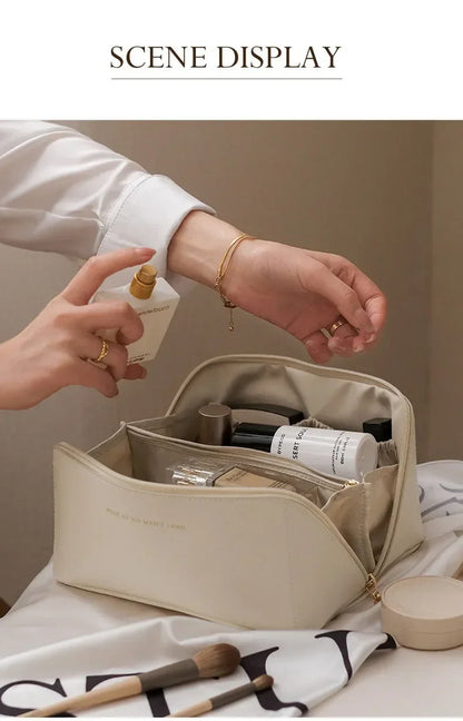 ✨Luxury Makeup & Travel Organizer Bag – Effortless Beauty On the Go!✨