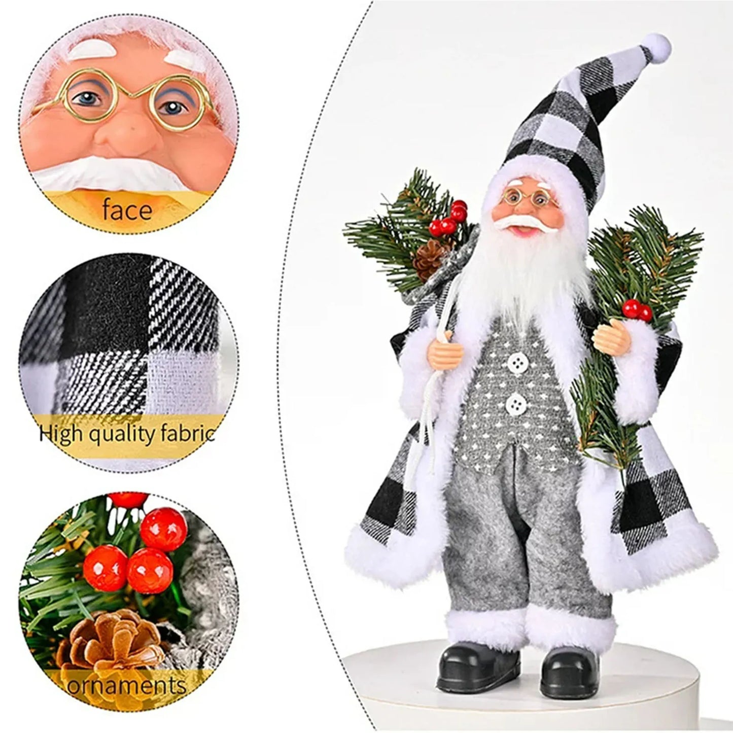 Santa Figurine That Fills Your Home With Warmth, Joy &amp; Holiday Magic 🎅✨