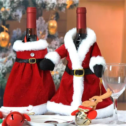 🎄 Christmas Wine Bottle Decoration🍷
