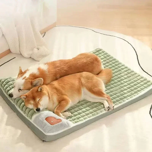 🛏️ Orthopedic Memory Foam Pet Bed – 🐾 Cozy, 🧼 Easy-Clean & 💆 Perfect for Pain Relief!