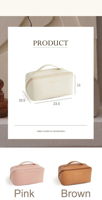 ✨Luxury Makeup & Travel Organizer Bag – Effortless Beauty On the Go!✨