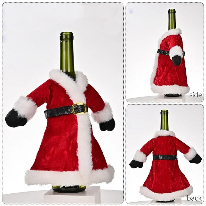 🎄 Christmas Wine Bottle Decoration🍷