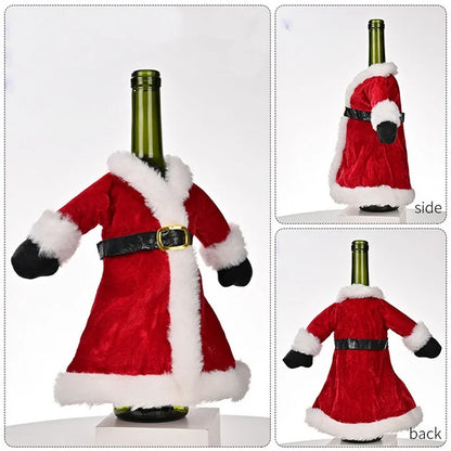 🎄 Christmas Wine Bottle Decoration🍷