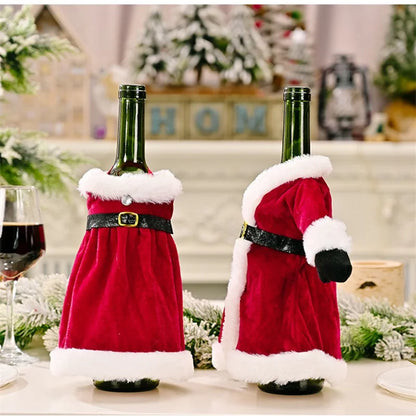 🎄 Christmas Wine Bottle Decoration🍷