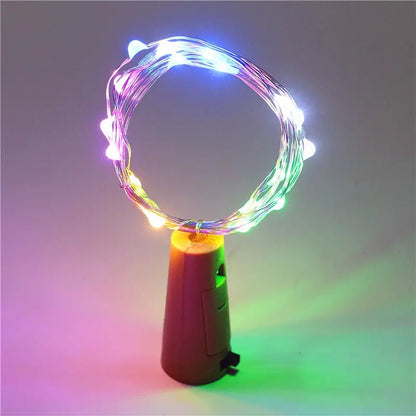 ✨Bar LED Wine Bottle Cork 2M String Lights Christmas Decoration ✨