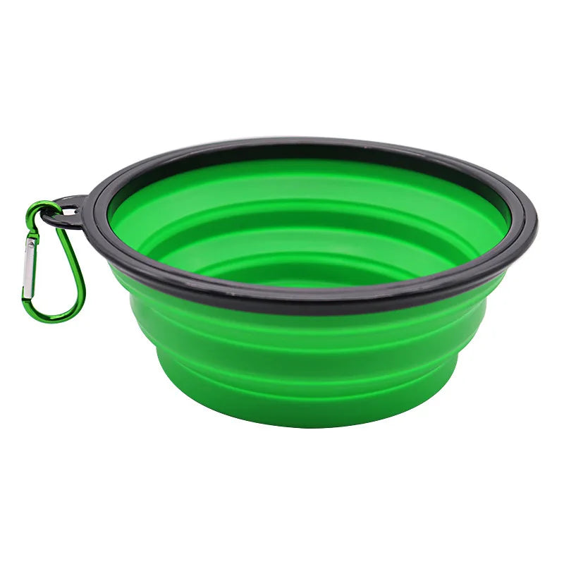 🐶Folding Portable Silicone Dog Feeder Bowl 🐱