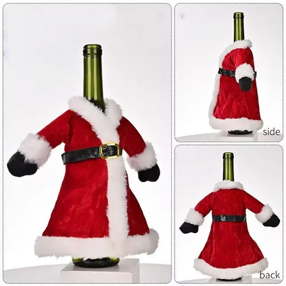 🎄 Christmas Wine Bottle Decoration🍷