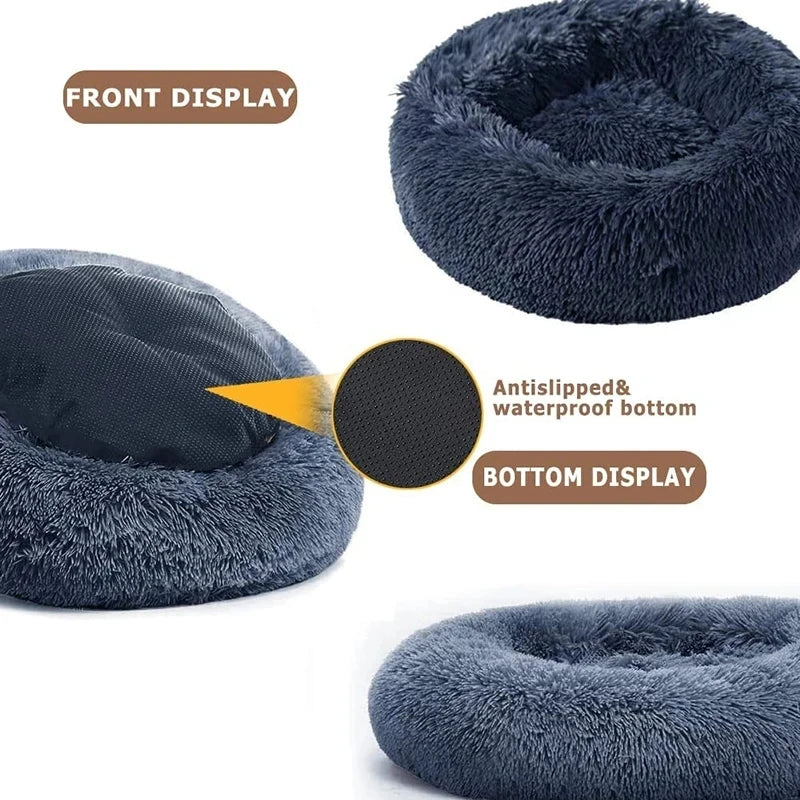 🐾 CozyDream™ Heated Plush Pet Bed – The Ultimate Comfort Haven for Your Furry Friend! 💤