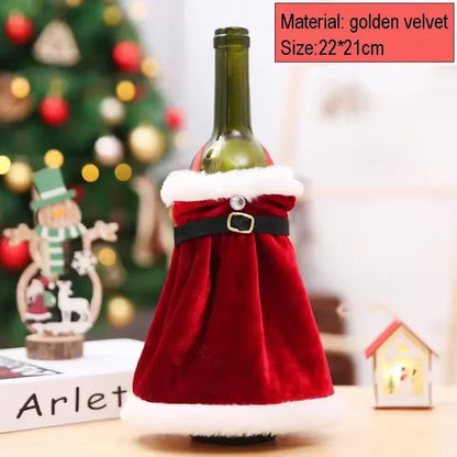 🎄 Christmas Wine Bottle Decoration🍷