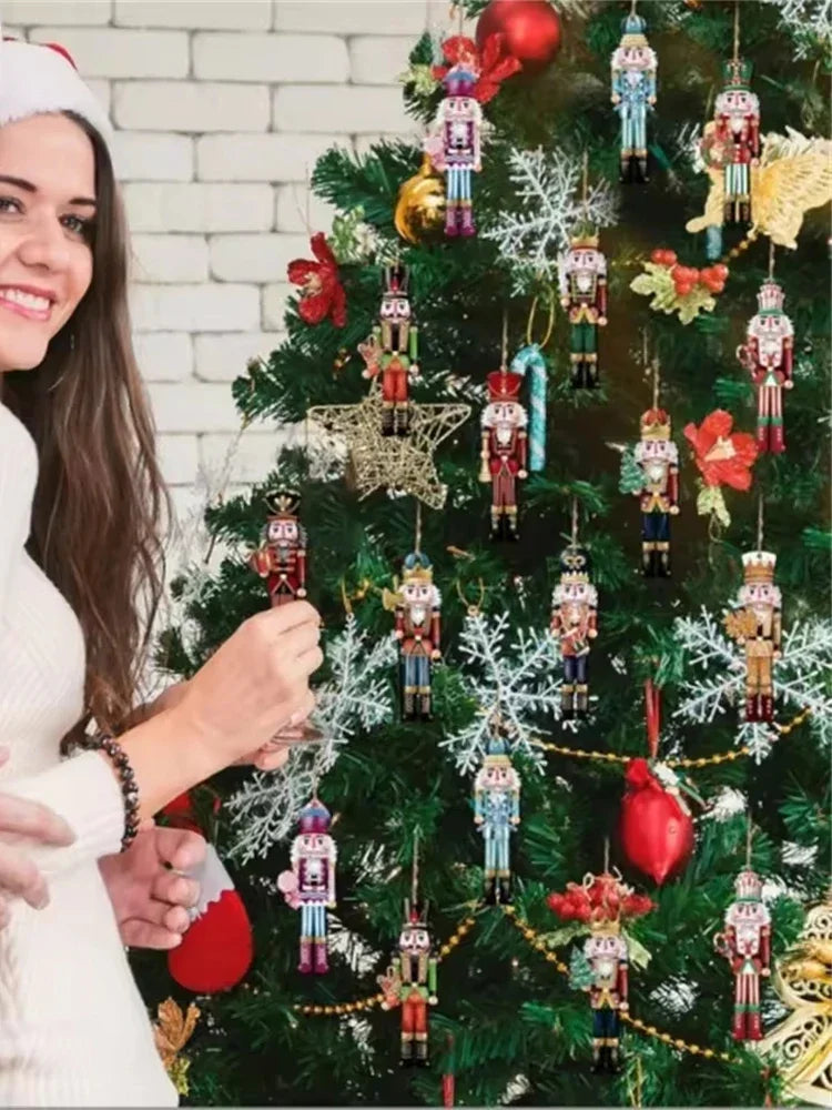 Bring Holiday Magic Home with Our Festive Nutcracker Set! 🎄✨12PCS