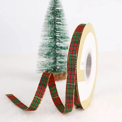 🎄5M Christmas Printed Ribbon – Add Magic to Every Gift &amp; Holiday Creation🎁