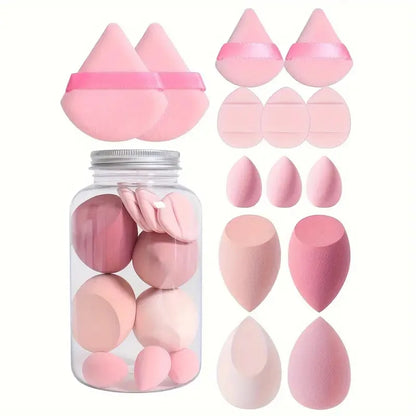 ✨14-Piece Makeup Sponge Set – Flawless Blend!✨