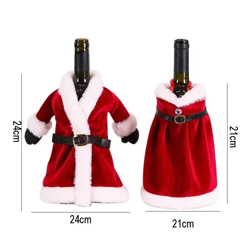 🎄 Christmas Wine Bottle Decoration🍷