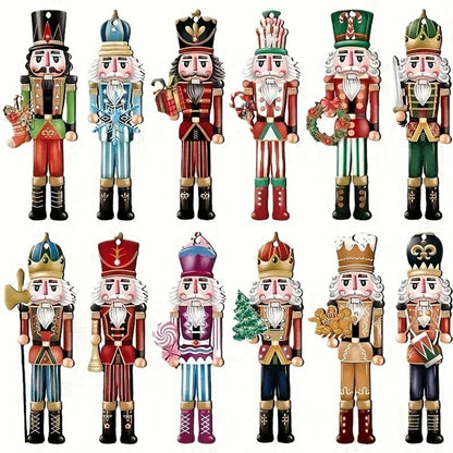 Bring Holiday Magic Home with Our Festive Nutcracker Set! 🎄✨12PCS