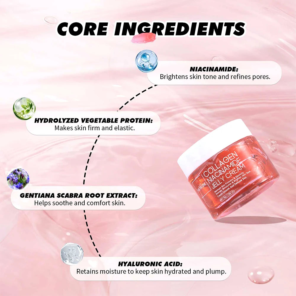 ✨Collagen Jelly Cream – 24H Glow, Lift & Deep Hydration for Radiant, Youthful Skin!✨