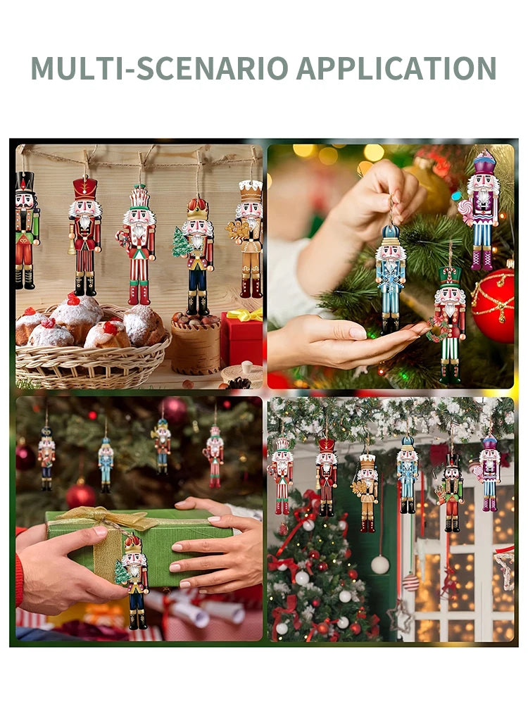 Bring Holiday Magic Home with Our Festive Nutcracker Set! 🎄✨12PCS