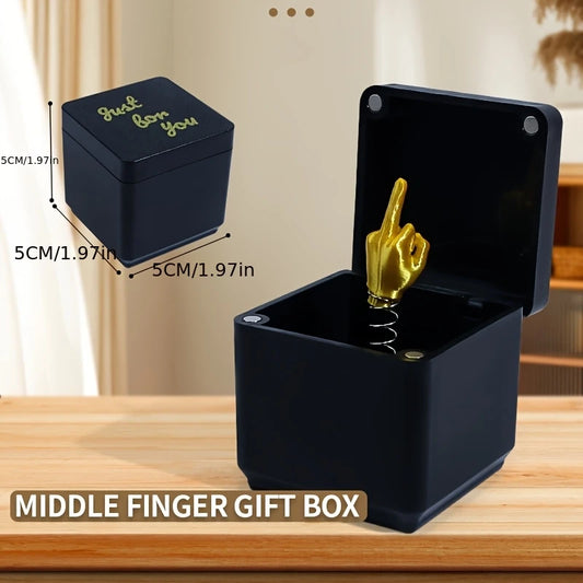 🖕😂 Rude Finger Prank Box – The Hilarious Gift That No One Sees Coming!